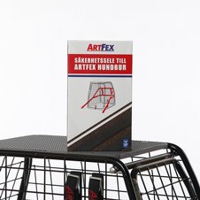 Artfex Skerhetssele till bur, krocktestad